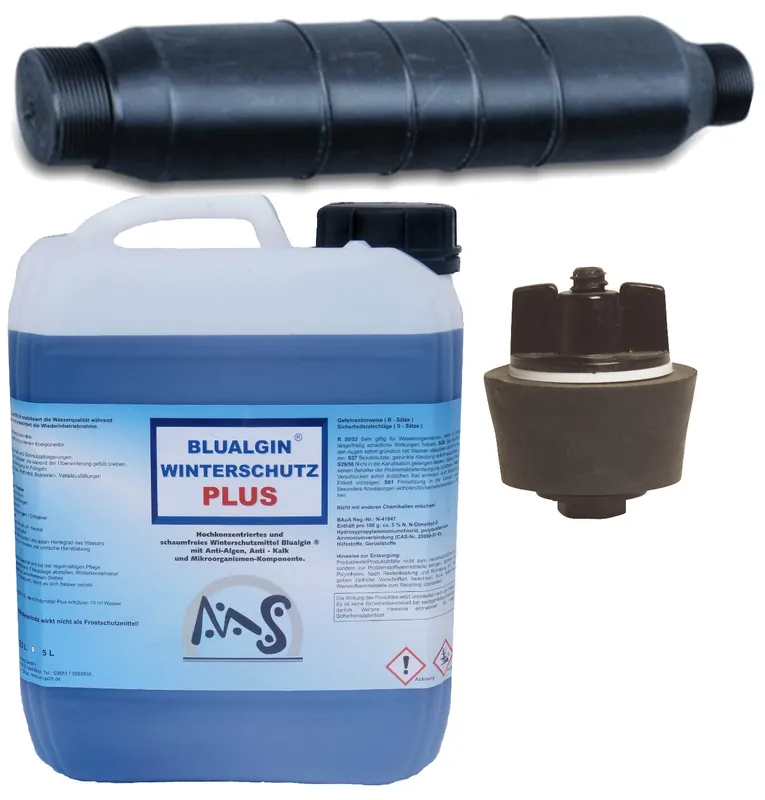 Set Wintermittel 5 L Spreizstopfen und Stopfen 42-50 mm Saisonangebot