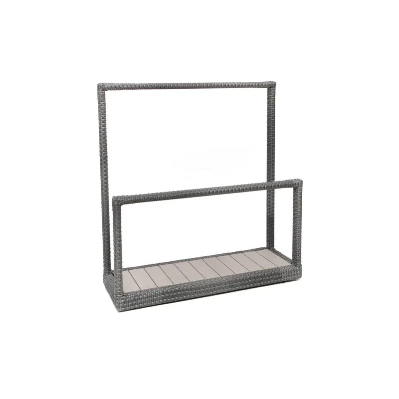Aktuell Deckelhalter aus Polyrattan für Softub Graphite