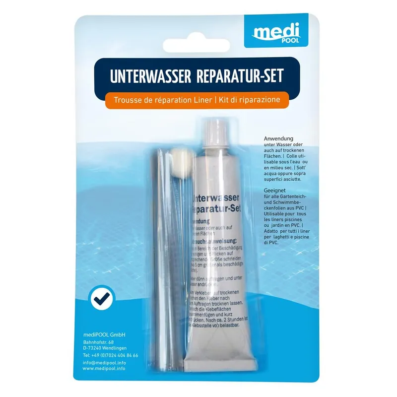 mediPOOL Unterwasser-Reparatur-Set Spezialkleber, 30 ml Preis Gesenkt