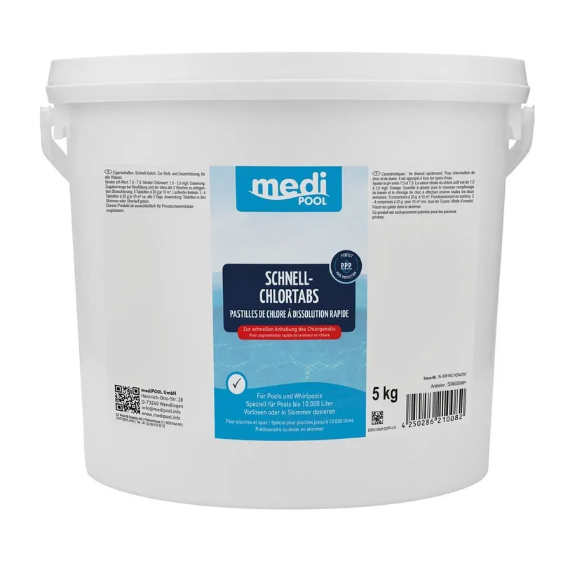 Direktkauf mediPOOL Schnell-ChlorTabs 5 kg