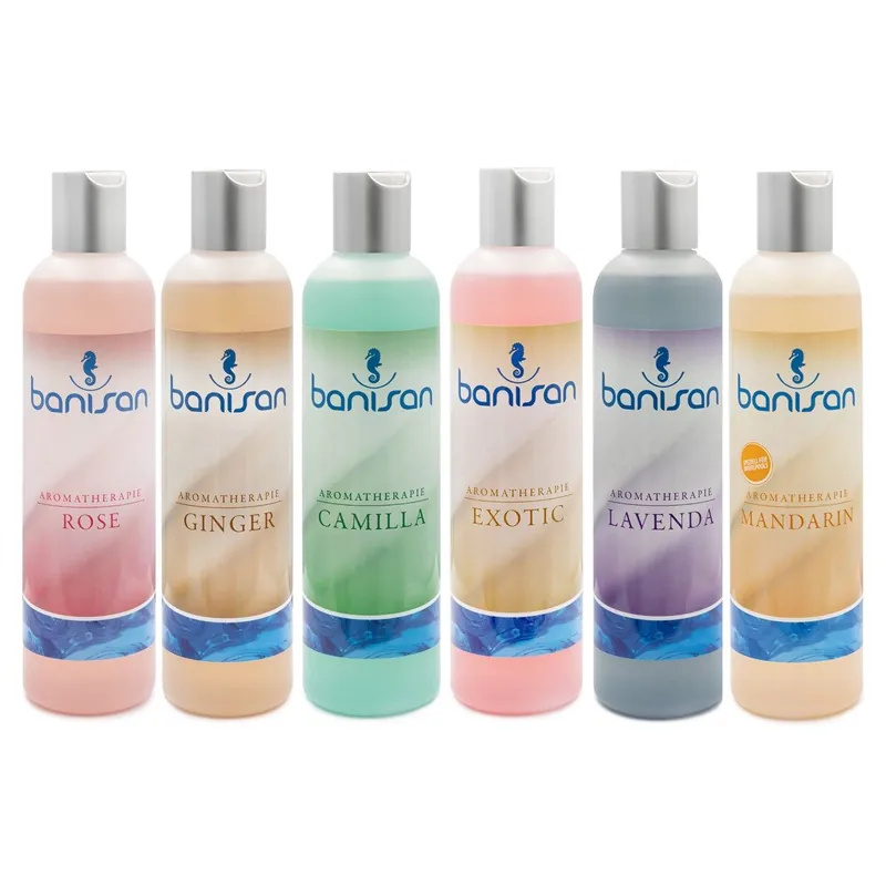 Banisan Badezusatz, Aromatherapie 250 ml, ergiebig, nicht schäumende Rezeptur für Whirlpools Preis Gesenkt